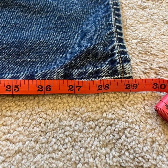 Madewell Dark Blue Flare Jeans - Picture 3 of 6